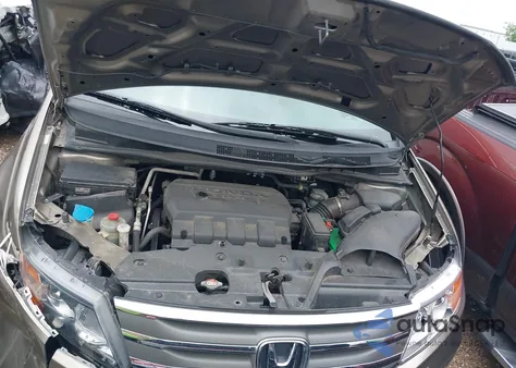 2013 Honda Odyssey Ex-L z USA, uszkodzony, nr VIN 5FNRL5H62DB024148